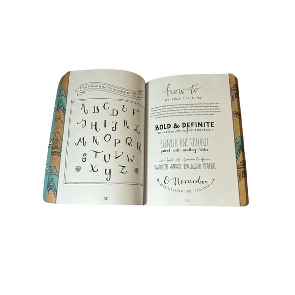 Calligraphy & Adult Coloring Book Bundle - Picture 9 of 9